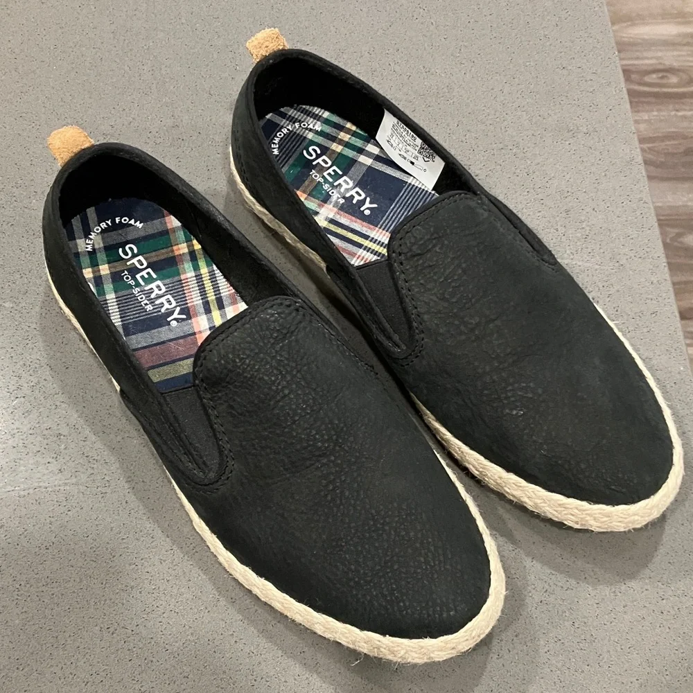 Sperry Women’s Black Slip-On Loafers - Picture 4 of 5